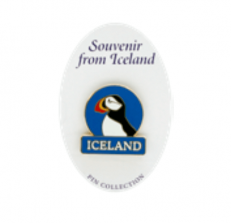 Pin with Puffin bird