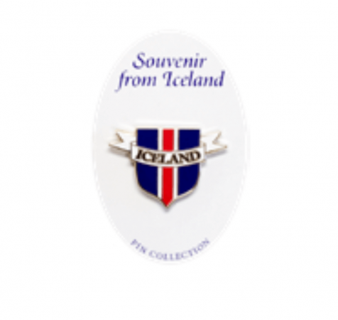 Icelandic shield pin