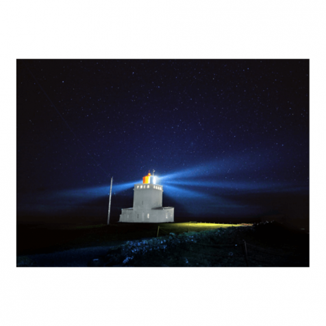 Dyrhólaey lighthouse postcard