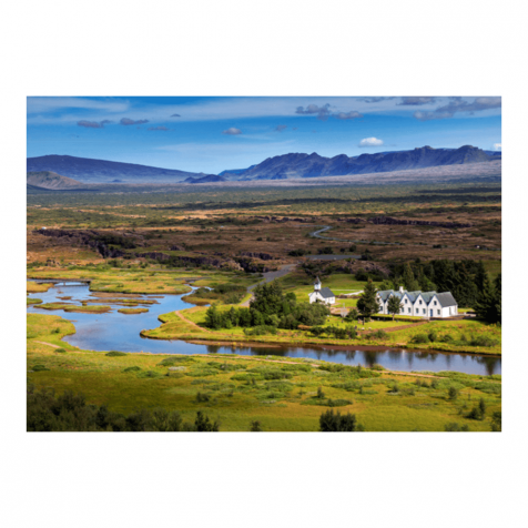 Þingvellir postcard