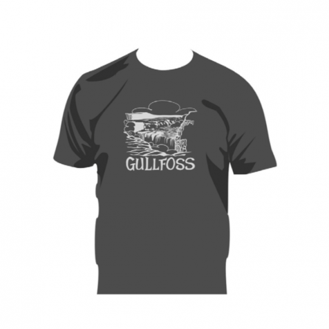 Gullfoss waterfall t-shirt