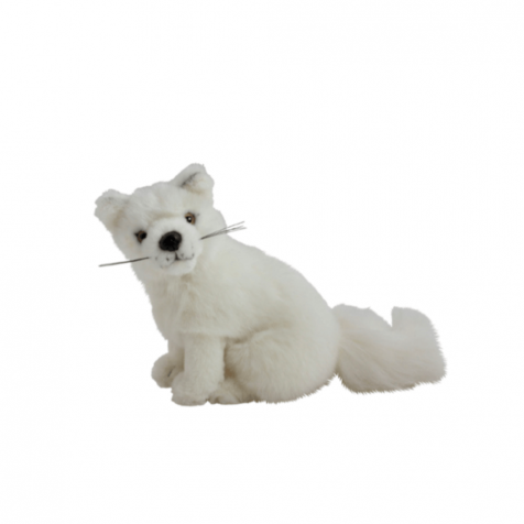 Arctic fox stuffed animal