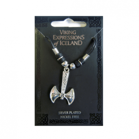 Viking axe necklace