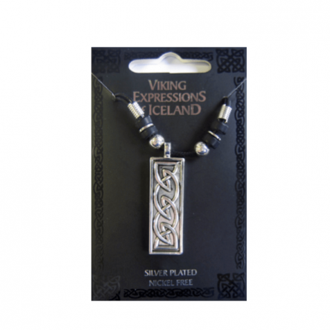Necklace with viking pattern