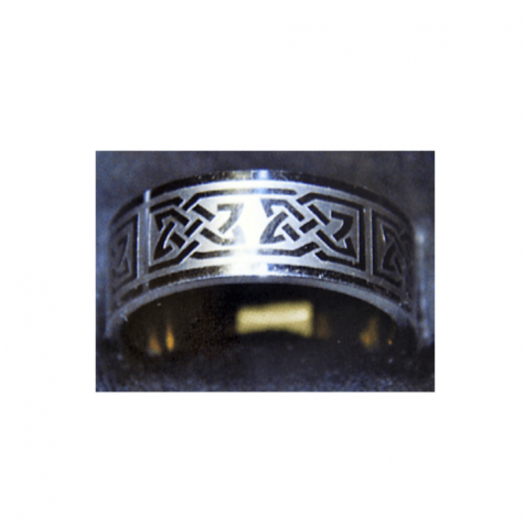 Ring with viking pattern