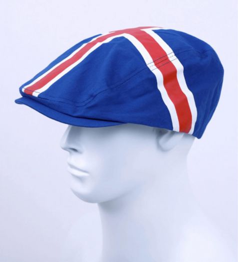 Sixpence hat with Icelandic flag