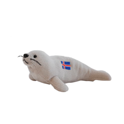 Icelandic flag seal stuffed animal | Icemart